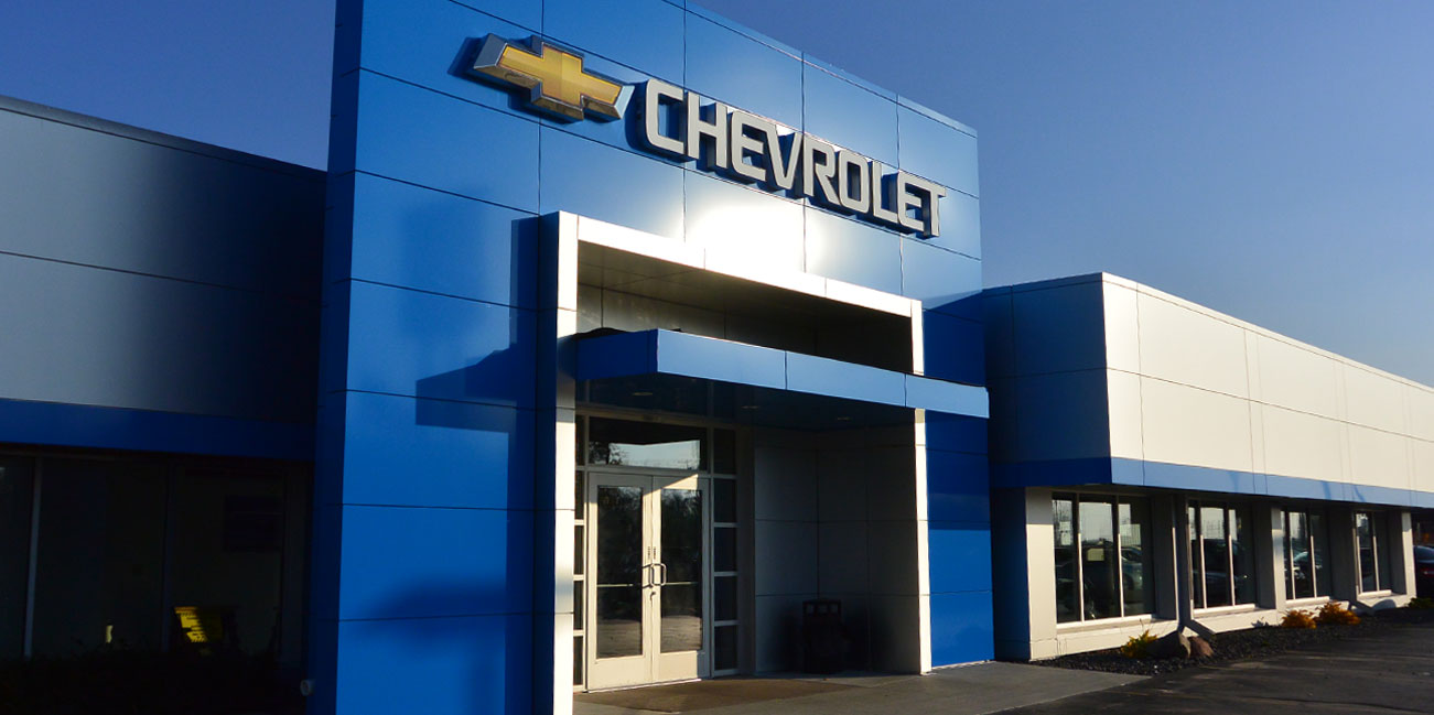 Van Horn Chevrolet Showroom Renovation Header Image